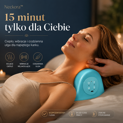 Neckora™ CerviCare Pro – Termowibracyjny system masażu szyi