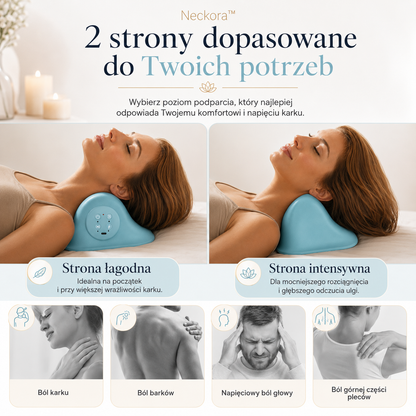 Neckora™ CerviCare Pro – Termowibracyjny system masażu szyi